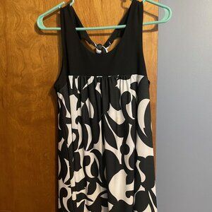 Black and White Summer Dress